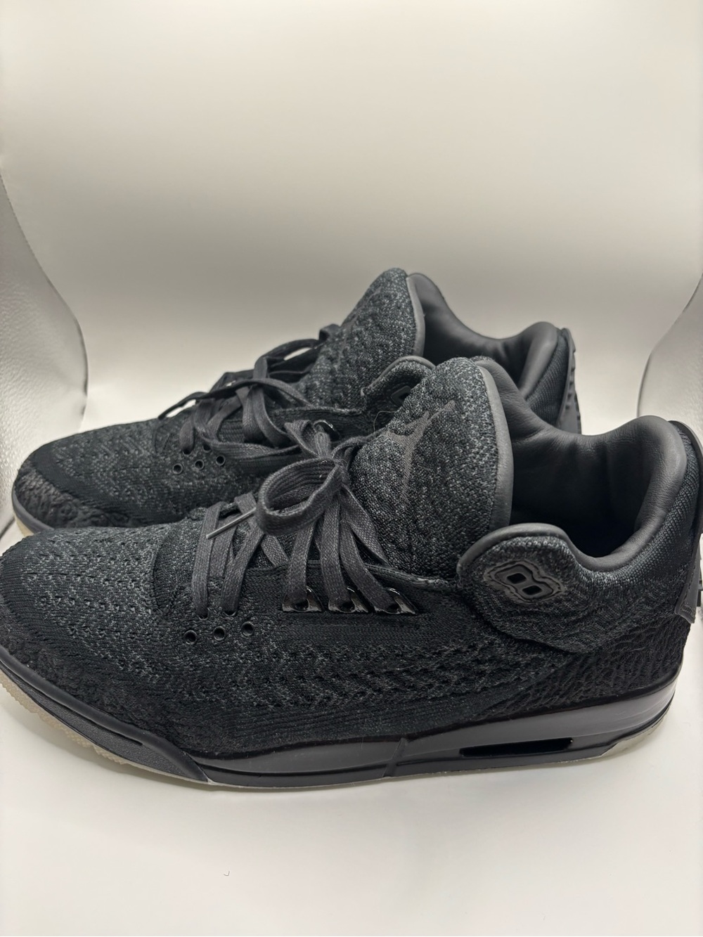 **RARE** Nike Air Jordan 3 Retro Flyknit Black AQ1005-001 Men’s Size 11.5 Shoes